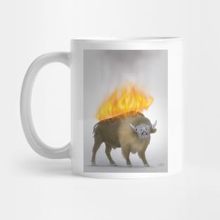 Bison Cooked on the Hoof. Mug